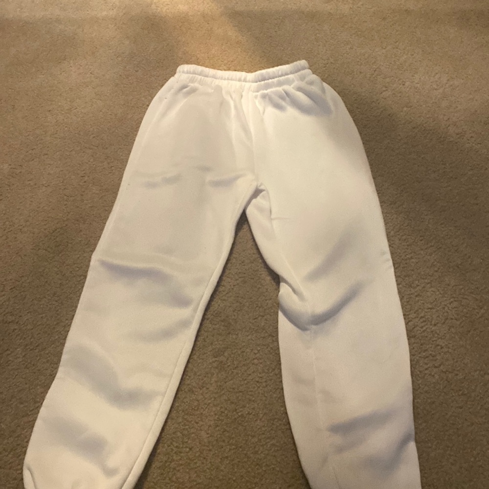 White Sweatpants Size Small